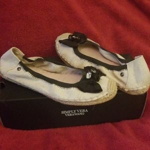 Simply Vera Wang Jeweled flat espadrilles